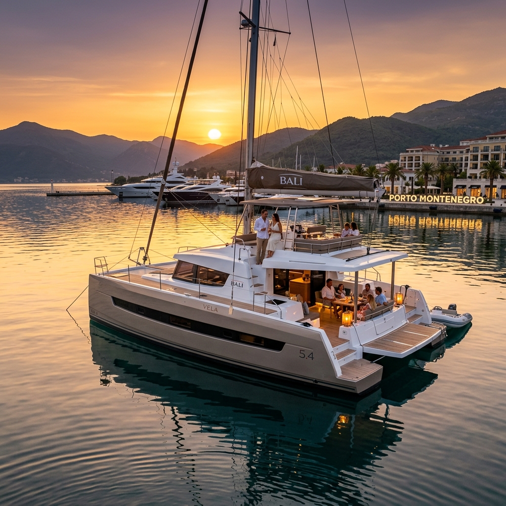 Luxury yacht catamaran Bali